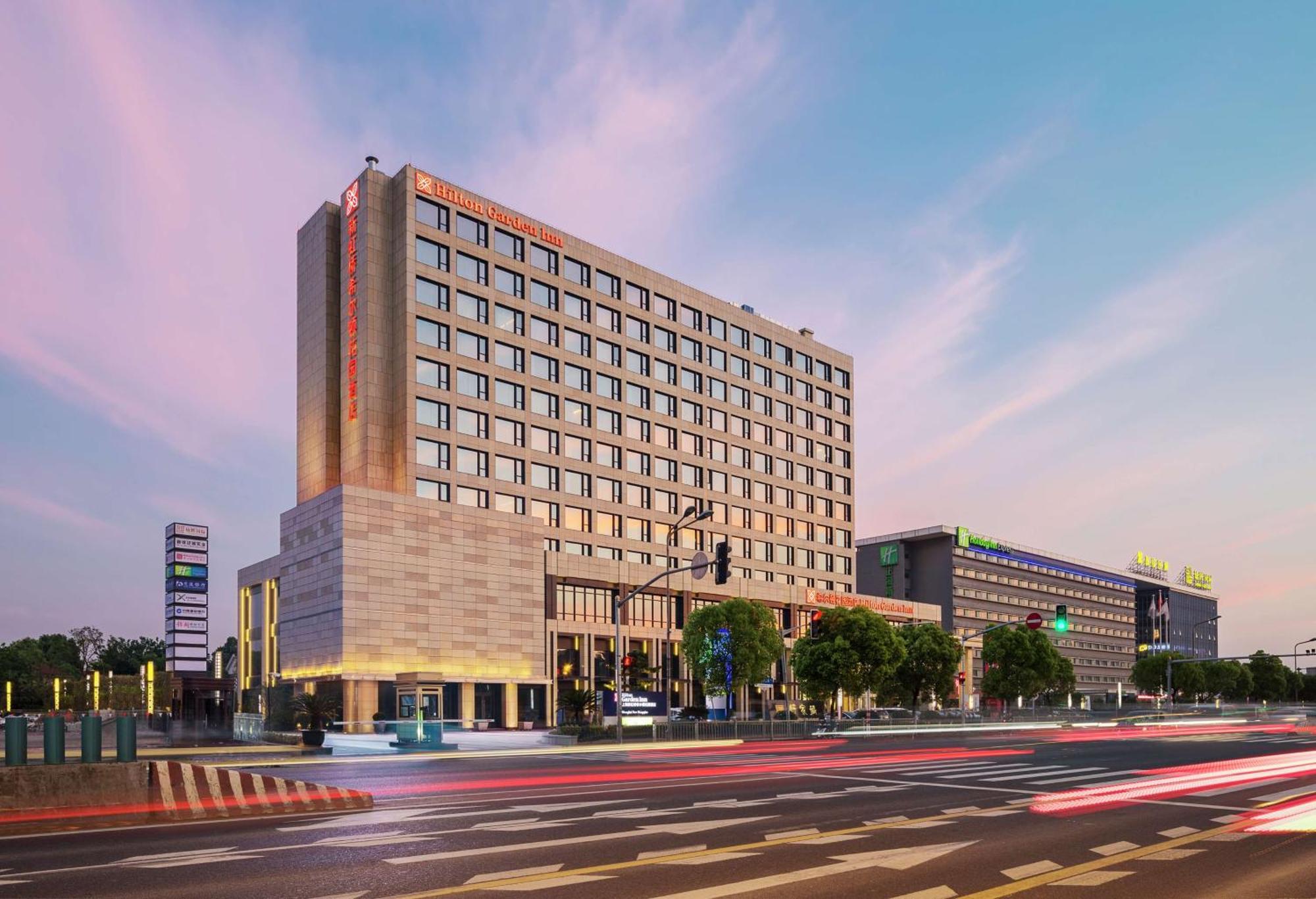 Hilton Garden Inn Shanghai Hongqiao Necc מראה חיצוני תמונה